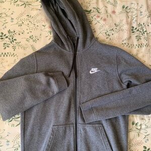 Nike Dark Gray Full-Zip Hoodie